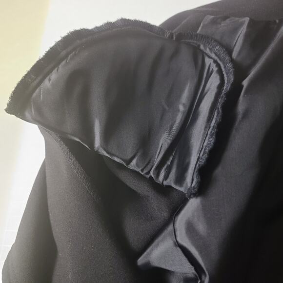 H Hartwell Womens Black Structured Classic Single Breasted Blazer Academia S - Picture 9 of 16